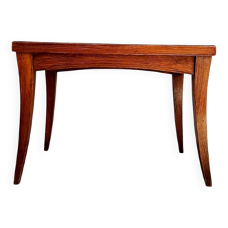 Table basse en chêne - pieds évasés