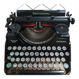 Typewriter continental wanderer 30s