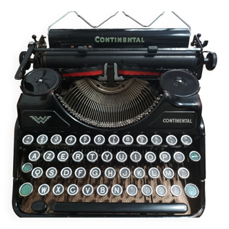 Machine à écrire continental wanderer années 30