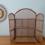 Rattan shelf to hang or lay
