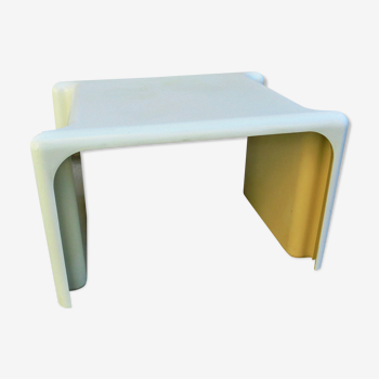 Table basse modèle scagno par G.Stoppino pour Elco Venezia 1970