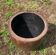 Cache pot cocotier