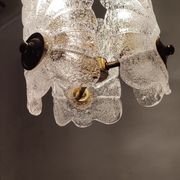 Suspension en verre de Murano, Italie, années 1970