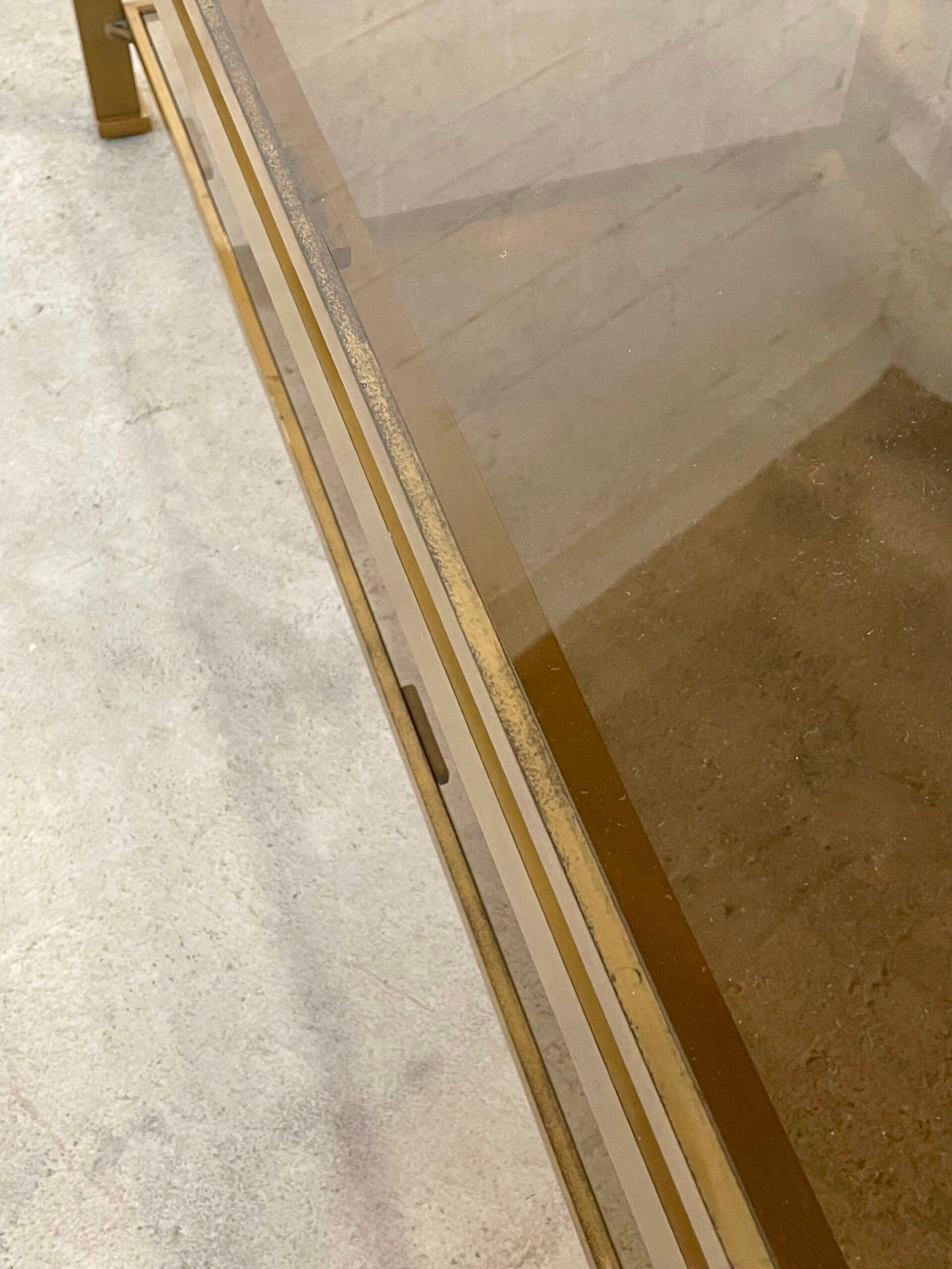 Coffee table Guy LEFEVRE for house JANSEN 1970s