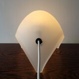 Frosted glass 'Coque' table lamp for Martinelli Luce, Italy 1970's
