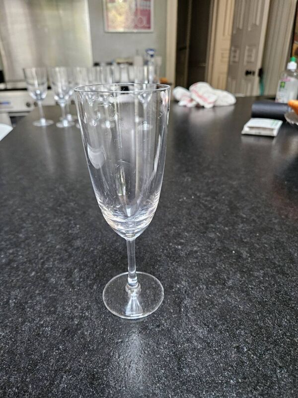 Lot de verres Lalique en cristal modèle Alix