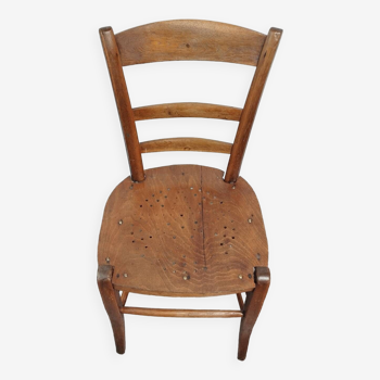 Chaise en bois des années 20