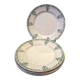 5 vintage dessert plates from Moulins des Loups in good condition
