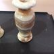 2 vases soliflore en onyx