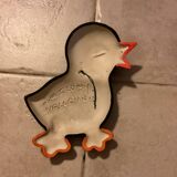 Ceramic Duck Signed J. and F. LAMY Vallauris