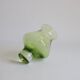 Space age green vase by Bo Borgstrom for Aseda Sweden 1960s