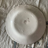 Signed France flower plate