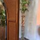 Italian coastal mirror in bamboo and rattan in the style of Vivai del Sud, 1970s.