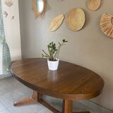 Vintage oval Baumann table