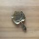 Cendrier en laiton forme feuille