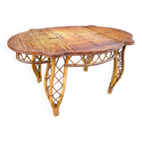 Rattan table