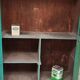 Wood workshop cabinet and mesh doors