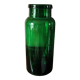 Green glass bottle