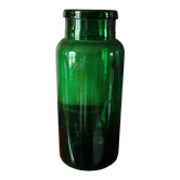 Green glass bottle