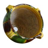 Jardinière ancienne en céramique française de Castelnaudary