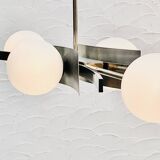 Chandelier of 4 space-age opalines
