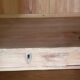 Green Parisian wardrobe of solid wood grey
