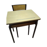 Vintage school desk and chair