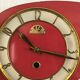 Pendule formica vintage de forme libre