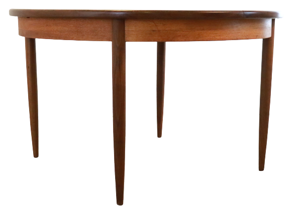 Round g-plan vintage dining table extendable 'breadsell'