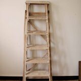 Antique wooden painter's stepladder