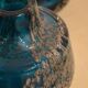 Vase Florida en verre bleu
