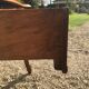 Louis XV-style mahogany desk