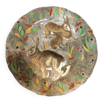 Gien Rambouillet plate