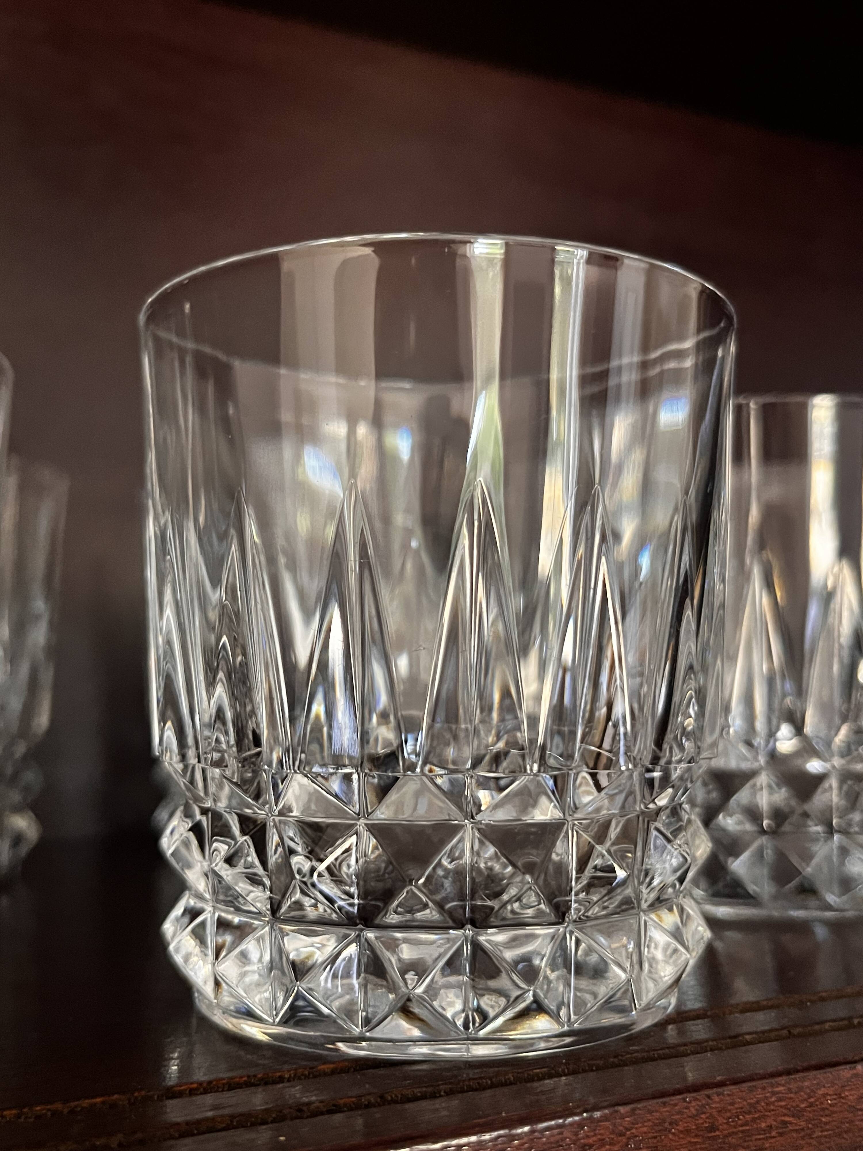 80s whiskey glasses