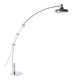 Vintage space-age Arc floor lamp by Leclaire & Schäfer, 1960s 1970s.