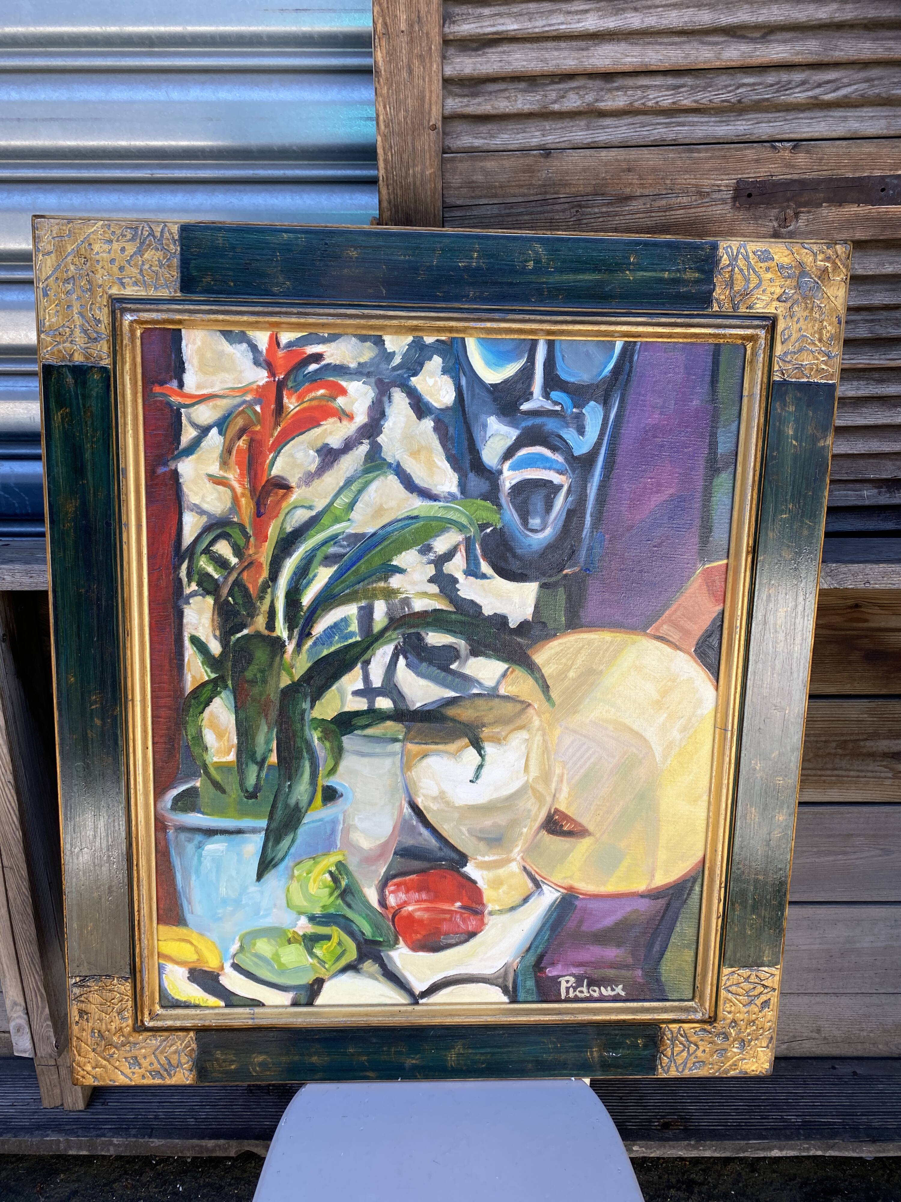 Still life signed Pidoux