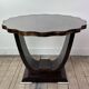 Art Deco period side table in Macassar ebony, 1930