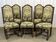 Set of 6 louis xiii beech chairs from the 1950s