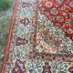 Large Persian carpet made of wool from the 1970s.