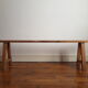 Vintage wooden bench