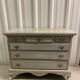 Painted chest of drawers
