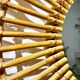 Rattan mirror
