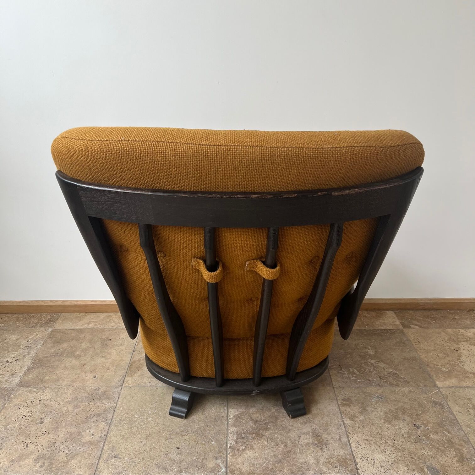 Guillerme et Chambron Oak 'Denis' Armchair