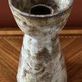 Ceramic candlestick signed A. Kostanda – Vallauris, 1950s