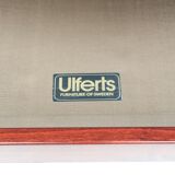 Vintage leather armchair from Ulferts Sweden made in the 1970s