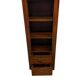 Narrow vintage wooden library / shelf / rack