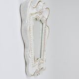 Art Deco Wall Mirror Theatre in Terracotta by Gmundner Keramik, Austria, 1930s