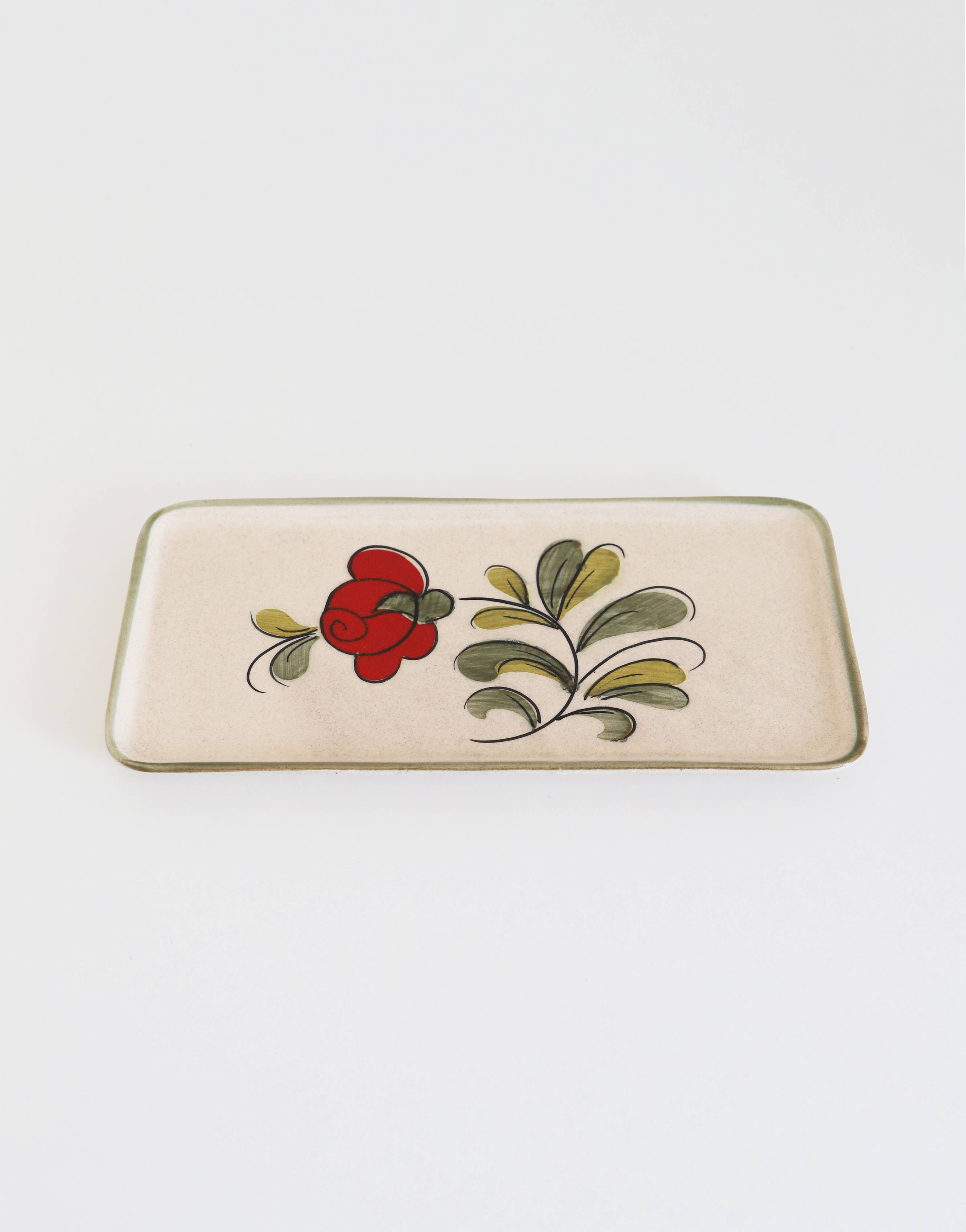 Zeller Keramik cake plate, 1970