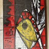 Janette and Georges Picard Ceramic Coffee Table Vallauris 1960