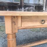 Solid walnut table